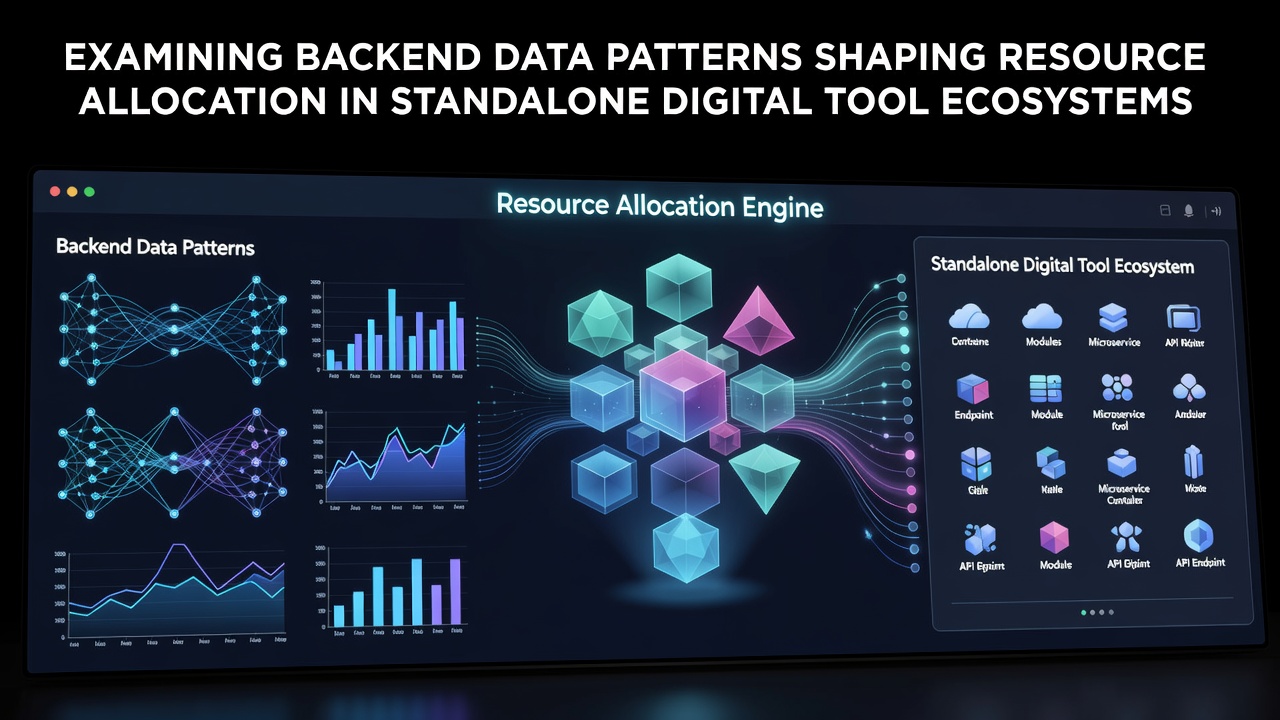 Examining Backend Data Patterns That Shape Resource Allocation in Standalone Digital Tool Ecosystems